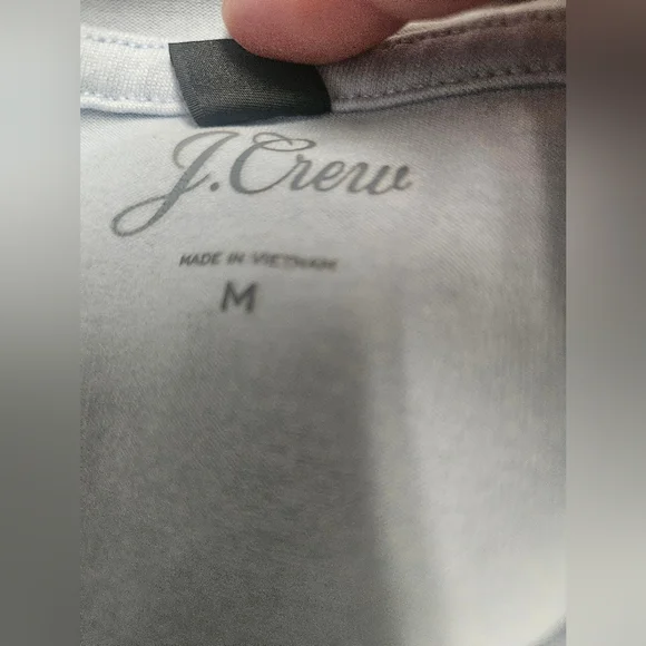 J. Crew Women's M Light Blue Hoodie Soft - Picture 3 of 6